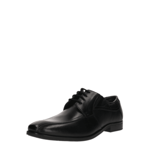 bugatti Pantofi cu șireturi 'Savio' negru imagine