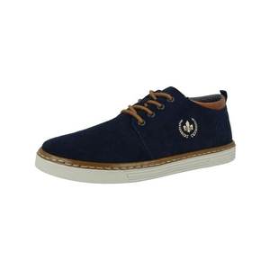 RIEKER Pantofi cu șireturi bleumarin / maro imagine
