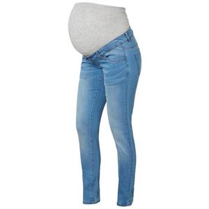 MAMALICIOUS Jeans 'Fifty' albastru denim / gri amestecat imagine