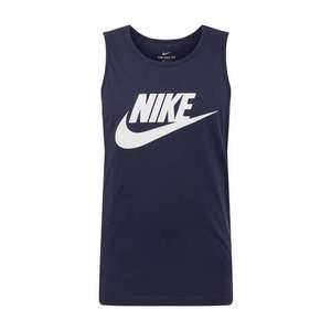 Nike Sportswear Tricou albastru închis / alb imagine