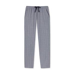 SCHIESSER Pantaloni de pijama alb / bleumarin imagine