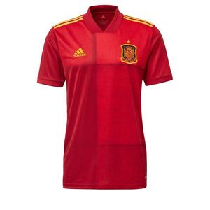 ADIDAS PERFORMANCE Tricot 'Spanien Home EM 2020' roșu / galben auriu / roșu carmin / negru imagine