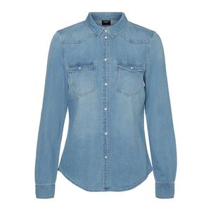 VERO MODA Bluză 'Maria' albastru denim imagine