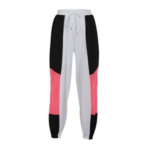 myMo ATHLSR Pantaloni sport negru / alb / roz pal imagine