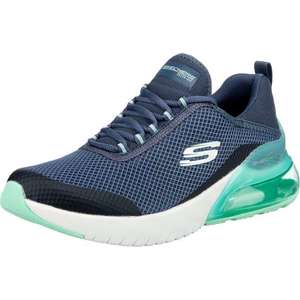 SKECHERS Sneaker low 'Sparkling Wind' alb / bleumarin / verde mentă imagine