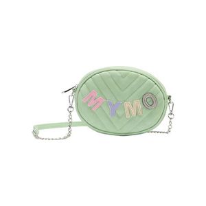 MYMO Geantă de umăr verde mentă / roz / mov liliachiu / galben pastel / grej imagine