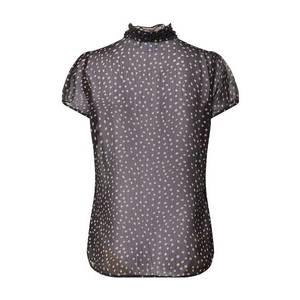 SAINT TROPEZ Bluză 'Lilja' negru / alb murdar imagine