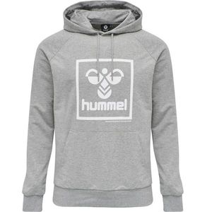 Hummel Hanorac sport 'HMLISAM' gri amestecat / alb imagine