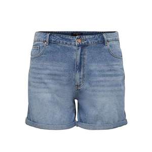 ONLY Carmakoma Jeans 'CARHINE REG SHORTS' albastru imagine