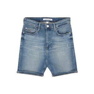 Calvin Klein Jeans Shorts 'TAPERED SHORT MNGR LIGHT BL STR' albastru denim imagine
