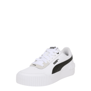 PUMA Sneaker low 'Carina Lift' alb / negru / bej imagine