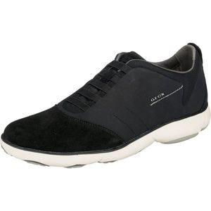 GEOX Pantofi cu șireturi sport negru imagine