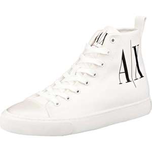 ARMANI EXCHANGE Sneaker înalt alb / negru imagine