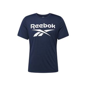 Reebok Sport Tricou funcțional alb / albastru închis imagine