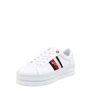 TOMMY HILFIGER Sneaker low 'Eilidh' alb kitt / roșu / alb / albastru închis imagine