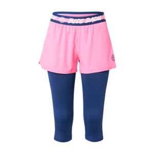 BIDI BADU Pantaloni sport roz închis / bleumarin / alb imagine