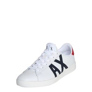 ARMANI EXCHANGE Sneaker low roșu / alb / albastru închis imagine