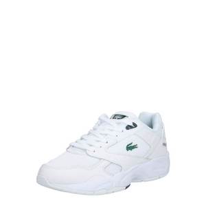LACOSTE Sneaker low 'Storm 96' verde închis / alb imagine
