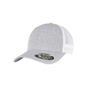 Flexfit Șapcă gri argintiu / alb imagine