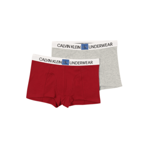 Calvin Klein Underwear Boxershorts roșu vin / gri amestecat imagine