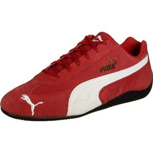 PUMA Sneaker low 'SpeedCat' roșu / alb / auriu imagine