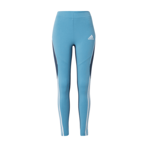 ADIDAS PERFORMANCE Pantaloni sport 'W SP Tight' albastru deschis / albastru închis / alb imagine