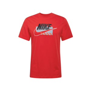 Nike Sportswear Tricou roșu / negru / gri imagine