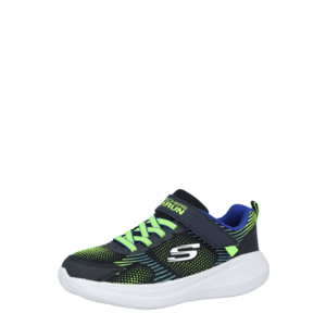 SKECHERS Sneaker verde neon / negru / albastru închis imagine