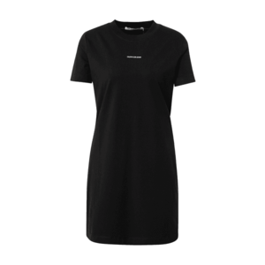 Calvin Klein Jeans Rochie negru / alb imagine