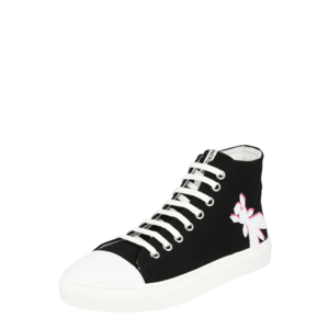 PATRIZIA PEPE Sneaker negru / alb / roz imagine