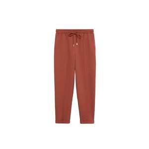 MANGO Pantaloni cu dungă 'Florida' roșu orange imagine