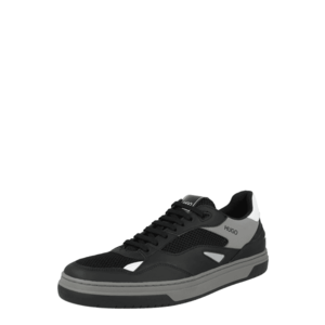HUGO Sneaker low negru / gri / alb imagine