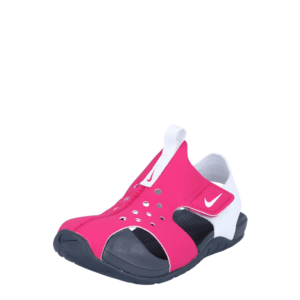 Nike Sportswear Flip-flops 'Sunray Protect 2' alb / roz / albastru noapte imagine