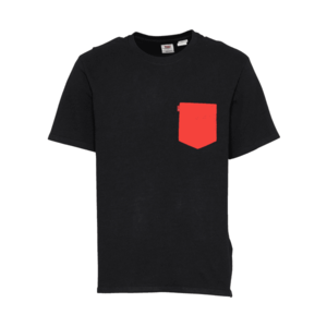LEVI'S Tricou 'SUNSET' roșu / negru imagine