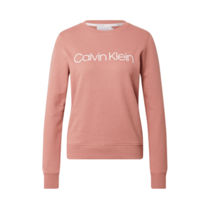 Calvin Klein Bluză de molton roz pal / alb imagine