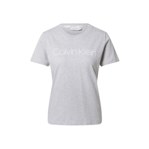 Calvin Klein Tricou gri amestecat / alb imagine
