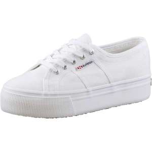 SUPERGA Sneaker low alb imagine