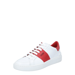 GUESS Sneaker low 'VERONA' alb / roșu imagine