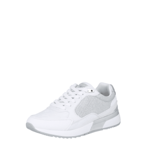 GUESS Sneaker low argintiu / alb imagine