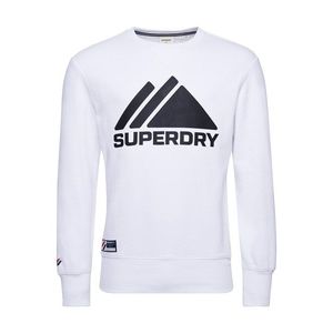 Superdry Bluză de molton alb / negru imagine
