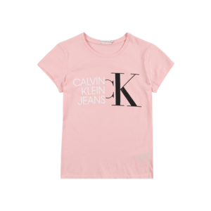 Calvin Klein Jeans Tricou roz / negru / alb imagine