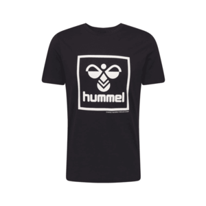 Hummel Tricou funcțional 'hmlISAM' negru / alb imagine