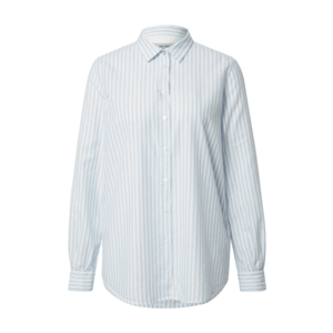 MOS MOSH Bluză 'Karli' alb / albastru deschis imagine