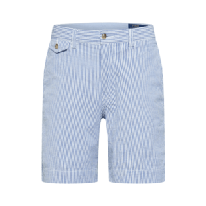 Polo Ralph Lauren Pantaloni eleganți alb / albastru deschis imagine