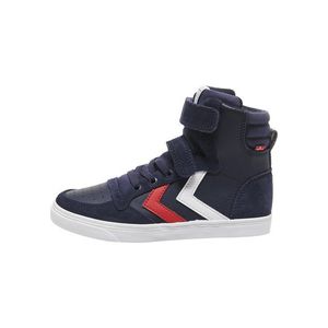 Hummel Sneaker 'Slimmer Stadil' alb / roșu / albastru noapte imagine