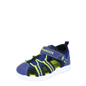 KangaROOS Pantofi deschiși bleumarin / verde neon imagine