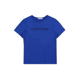 Calvin Klein Jeans Tricou albastru regal / negru imagine