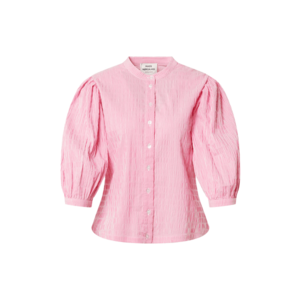MADS NORGAARD COPENHAGEN Bluză 'Sigga' alb / roz imagine