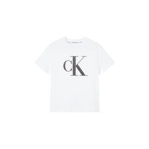 Calvin Klein Jeans Curve Tricou alb / negru imagine