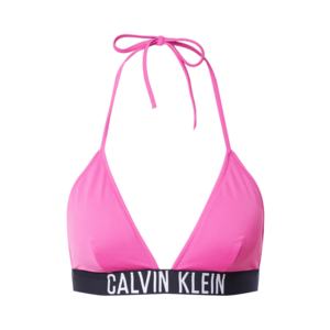 Calvin Klein Swimwear Sutien costum de baie negru / alb / roz imagine